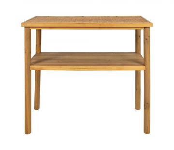 Console Bois Rotin Naturel Tamba