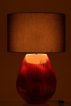 Lampe Akane Céramique Rouge