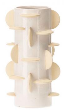 Vase Maïre Blanc Crème H39cm