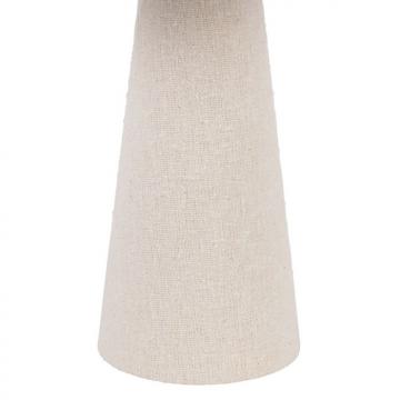Lampe Calypsa Coton Blanc Cassé