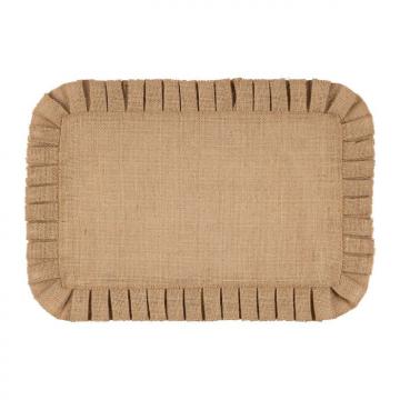 12 Sets de Table Chambray Naturel Comptoir de Famille