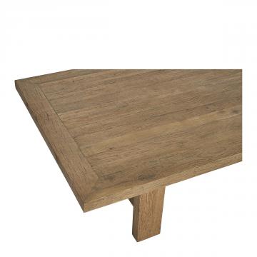 Table Basse Marcelle Chêne Clair Blanc d'Ivoire