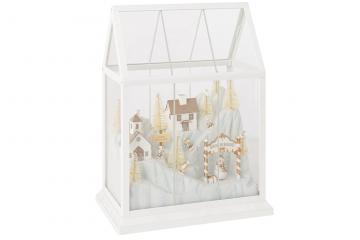 Village de Noël Verre Led MM