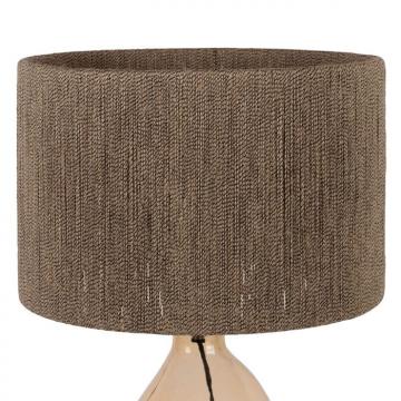Lampe Heliac Ambre / Jute