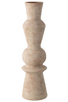 Vase Bonny Céramique Beige Clair H72cm