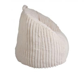 Fauteuil Club Pouf Sola Blanc -NEW-
