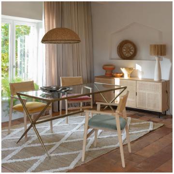 Suspension Gaya Perles en Bois GM