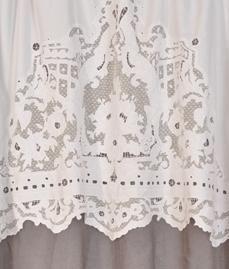 2 Rideaux Reine Lin Coquecigrues