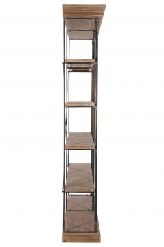 Etagère Indus 4 Niveaux Bois Métal