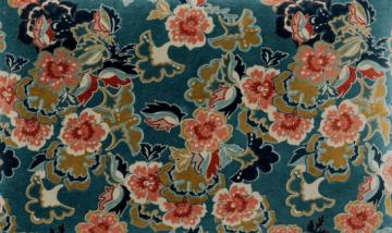 Housse d'Edredon Boston Bleu de Prusse 85*200