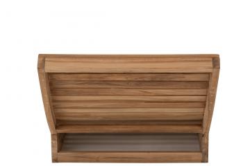 Chaise Longue Teck Naturel