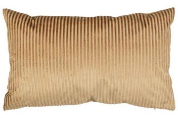 Coussin Klosen Velours Côtelé Doré 30*50