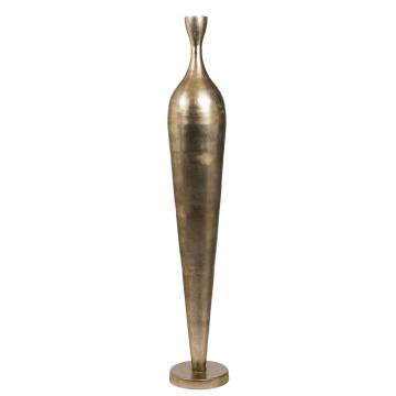Vase Carmen Haut Aluminium Doré H180cm