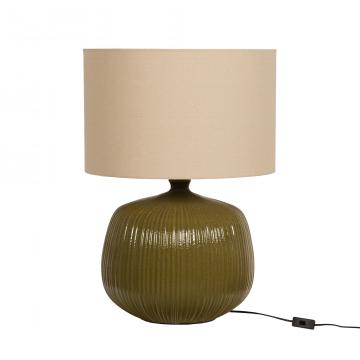 Lampe Ronde Olive Céramique H70cm