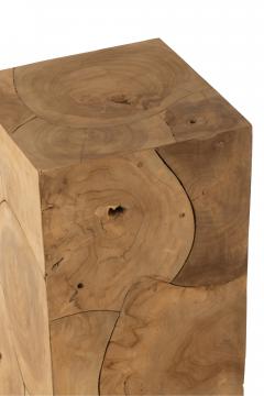 Colonne Puzzle Teck Naturel GM
