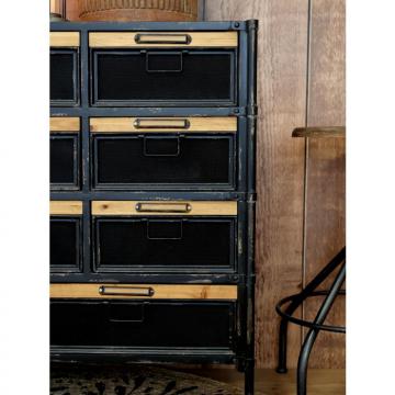 Commode Indus Factory Bois Métal