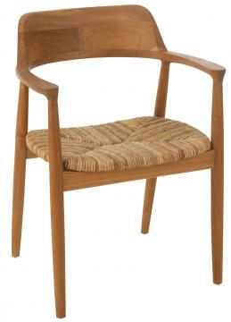 Chaise Hiro Teck Naturel