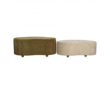 Banc Coffre x2 Kobu Kaki/Beige NEW