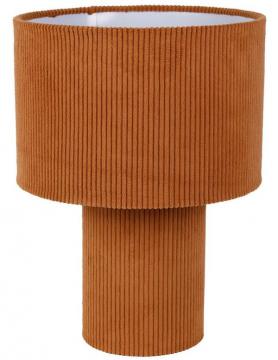 Lampe Element Terracotta Velours Côtelé