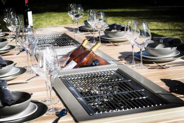 Table Haute One Luxe Barbecue Multifonction (Fabrication Française)