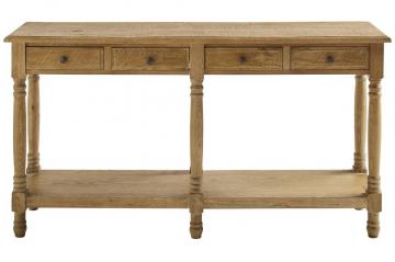 Console Boissy Chêne Massif