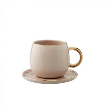 2 Tasses Expresso Clara Vieux Rose