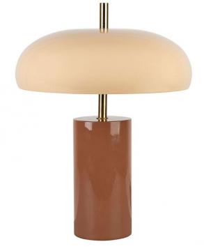 Lampe Arty Métal Terracotta / Beige