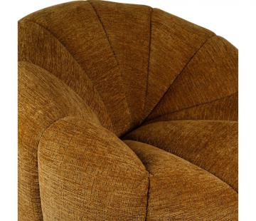Fauteuil Pivotant Kelvin Moutarde