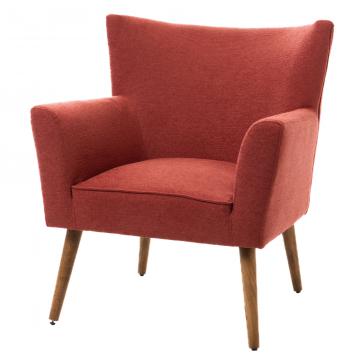 Fauteuil Léon Brique