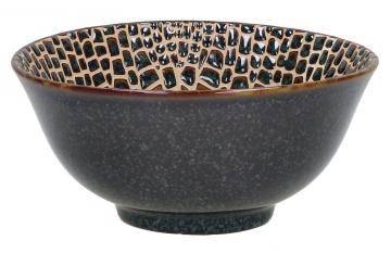 6 Bols à Soupe Lotus Porcelaine Bronze Pomax