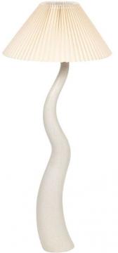 Lampadaire Aurore Céramique Blanc