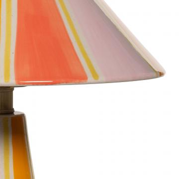 Lampe Zelie Rose/Or