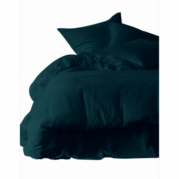 Housse de Couette Dili Bleu de Prusse (3 tailles)