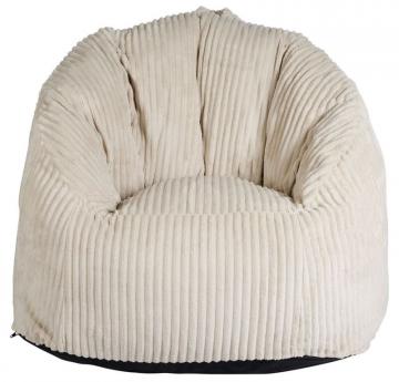 Fauteuil Club Pouf Sola Beige -NEW-