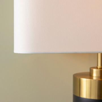 Lampe Vendôme Métal Noir Doré