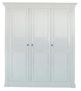 Armoire 3 Portes Pin Massif Rivoli -  (25 patines au choix)