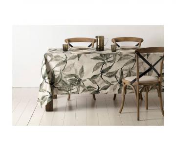 Nappe Feuilles Vert Gris (3 tailles)