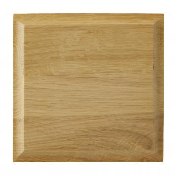 Table Ronde Haussmann Chêne Blond Vernis (4Allonges)