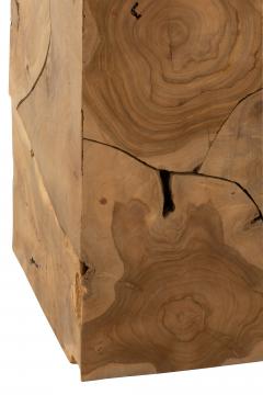 Bout de Canapé Puzzle Teck Naturel