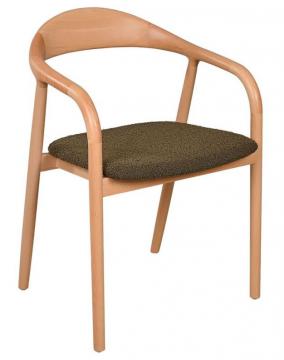 2 x Chaises Revano Kaki Hêtre