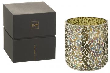 Bougie Parfumée Thé & Herbes Mosaïque Coffret MM