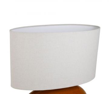 Lampe Klaros Ambre Céramique Abj Ovale