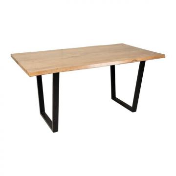 Table à Manger Indus Brooklyn Bois Métal 160cm