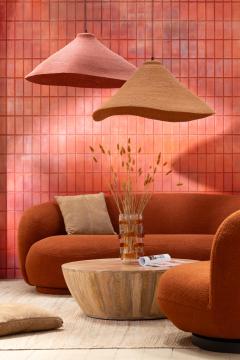 Sofa Neige Terracotta 234cm