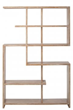 Etagère Bibliothèque Manguier Blanchi