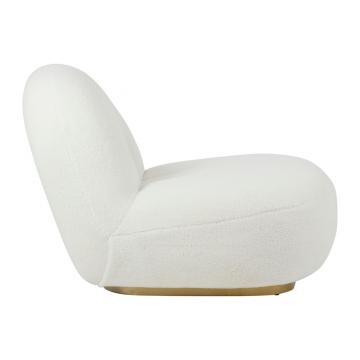 Fauteuil Maudan Blanc Bouclettes