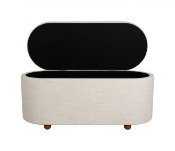 Banc Coffre x2 Alpinia Blanc