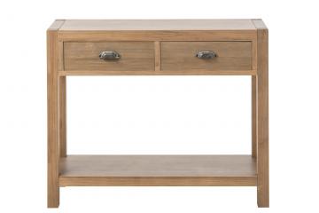 Console 2 Tiroirs Blois Pin Naturel