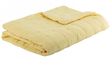 Couvre Lit Chloe Lin Lavé Jaune Pastel 230x180 Blanc d'Ivoire