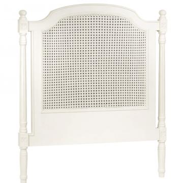 Tête de Lit Cannage Blanc Helena 90cm Amadeus
